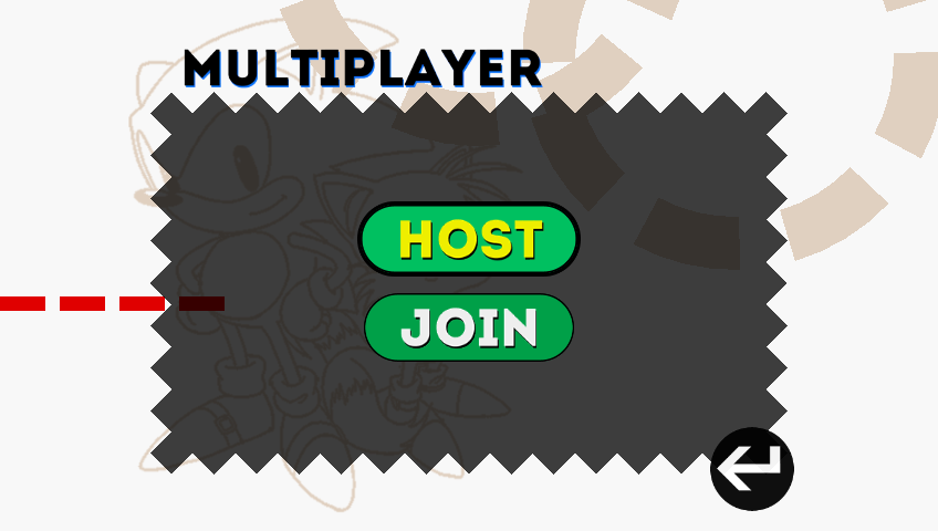 Multiplayer menu